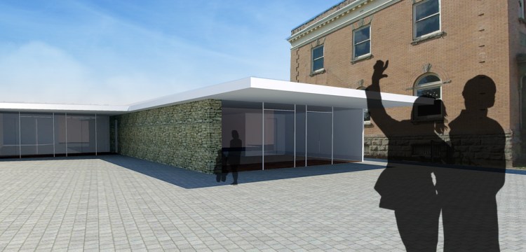 Community Center Via Mare Entrance